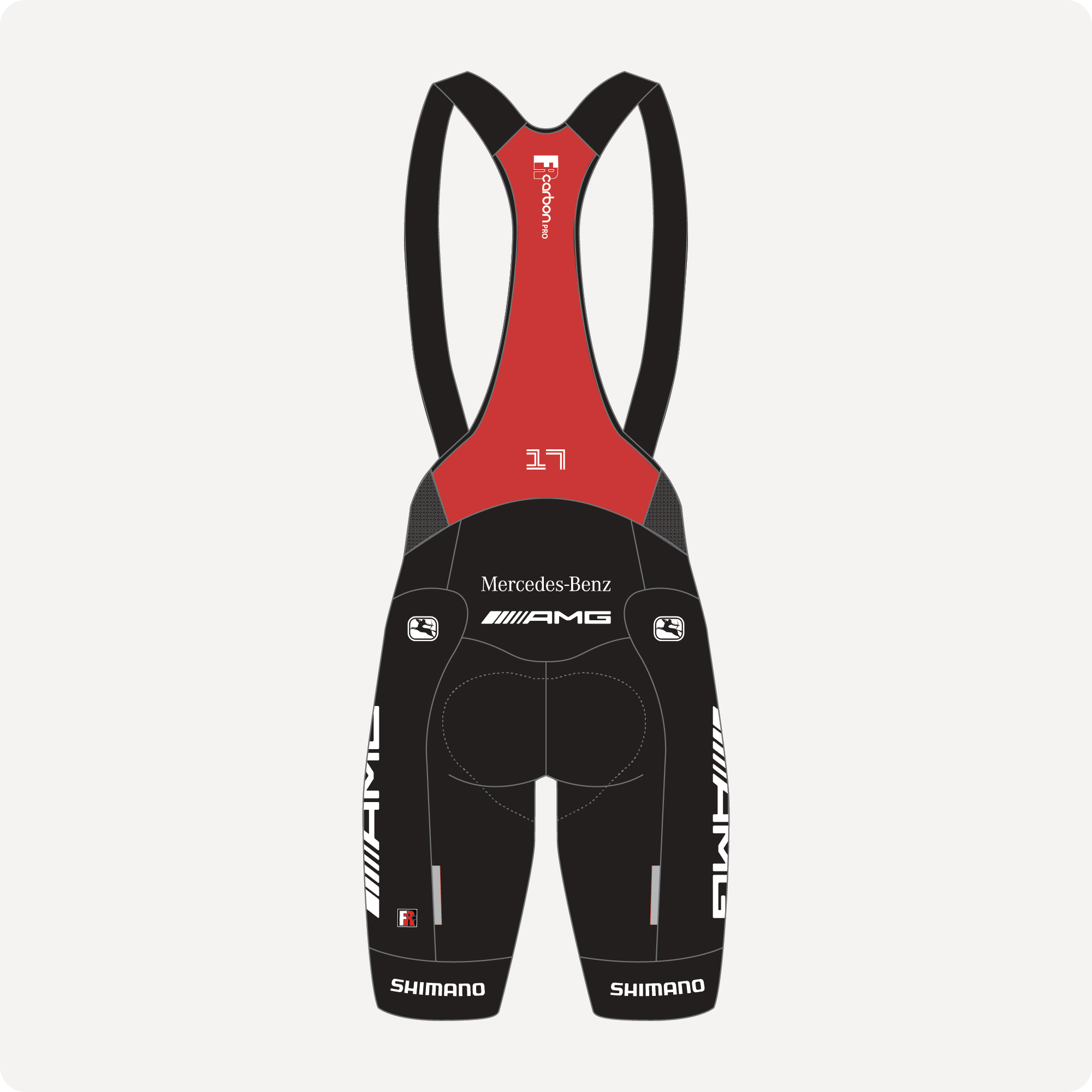 Men s FR C Pro Bib Shorts Kryki Sports